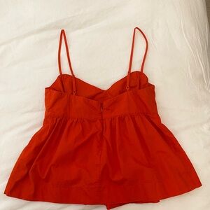 J. Crew Bold Orange Top